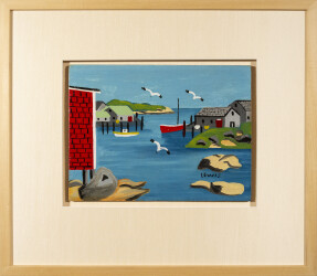 With her signature bright colours and clean, simple style, Nova Scotia’s Maud Lewis is considered an iconic folk artist and a Canadian treas…