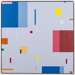 Modernist Burton Kramer finds inspiration for his abstract paintings in the beauty of a musical beat.