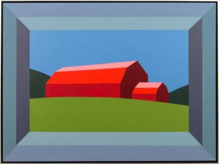 For Canadian pop artist Charles Pachter, the barn is one of the images that symbolizes his national pride.