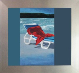 In this painting, pop artist Charles Pachter stirs a treasured memory--summers by the lake in cottage country.