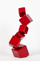 At once contemporary and minimalist, Claude Millette’s dynamic tabletop sculptures exude energy.