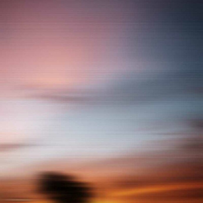 In glorious shades of pinks, blues and orange, Etienne Labbé has recorded a shot of the sky as the sun sets.