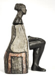 In a new series of abstracted figurative sculptures, Frances Semple is having fun with form. Image 4