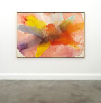 Harold Feist’s gloriously colourful acrylic abstract painting called Chanson radiates joy. Image 4