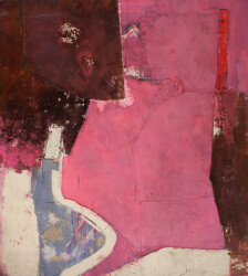 This compelling large abstract composition is by Canada’s John Fox who was highly regarded as a masterful artist.