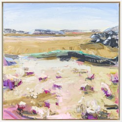 Toronto’s Julie Himel is known for her evocative use of colour and abstracted form in her landscapes.