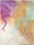 This ethereal abstract pastel on paper is an early work by Milly Ritsvedt known as one of Canada’s foremost abstract artists. Image 9