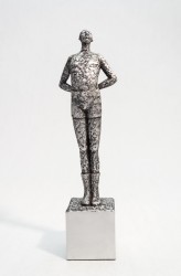 This striking character cast in aluminum was created by Paul Duval.