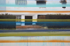 Peter Hoffer’s landscapes have one foot in classic realism and the other in deconstruction. Image 3