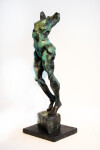 Richard Tosczak created this powerful statuette of a nude male in a style reminiscent of classical sculpture. Image 2