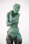 This expressive, intimate sculpture of a female is by Canadian artist Richard Tosczak. Image 2