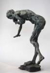This expressive and elegant sculpture by Canadian artist Richard Tosczak captures the movement of a female figure balancing on one foot. Image 2