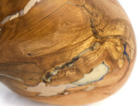 Applewood burls from orchards in Prince Edward County, Ontario were collected by master sculptor Shayne Dark to create this unique piece, on… Image 4