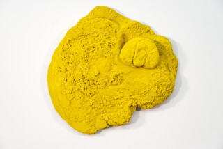 The colour catches your eye at first— a rich, egg yolk yellow.