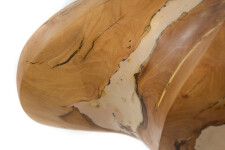 Applewood burls from orchards in Prince Edward County, Ontario were collected by master sculptor Shayne Dark to create this unique piece, on… Image 2