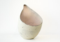 This superbly crafted tear-drop shaped vessel is by the master Canadian ceramicist Steven Heinemann. Image 7