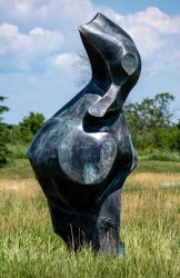 Viktor Mitic looked to the stars for inspiration in creating his latest contemporary sculpture.