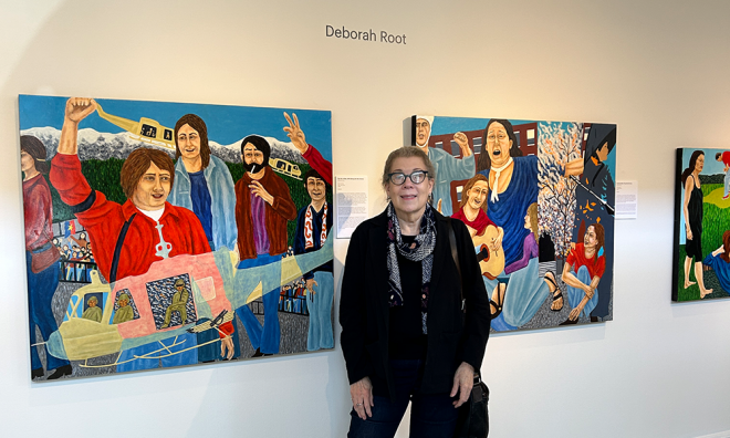 deborah artist talk news cover