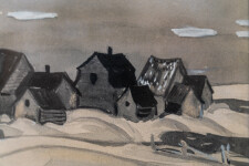 This scene was painted with ink & watercolour, heightened with white. Image 8