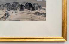 This scene was painted with ink & watercolour, heightened with white. Image 5