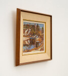 This oil painting is a landscape by AY Jackson of the Group of Seven. Image 4