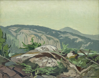 This oil landscape painting is by the legendary Group of Seven artist AJ Casson.