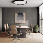 This contemporary abstract painting by Alice Teichert includes a signature motif. Image 23