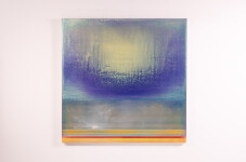 This large-scale light-filled acrylic abstract painting is by Alice Teichert. Image 11