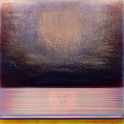 This luminous contemporary abstract painting is by Alice Teichert.