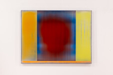 This colourful contemporary abstract painting is by Alice Teichert. Image 2