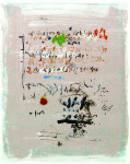 'The Text Is Still Unwritten' is a series of 8 serigraphs created in 2008. Image 9