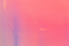 This contemporary abstract painting by Alice Teichert is rendered in shades of pink. Image 11