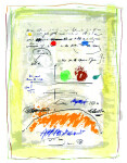 'The Text Is Still Unwritten' is a series of 8 serigraphs created in 2008. Image 2