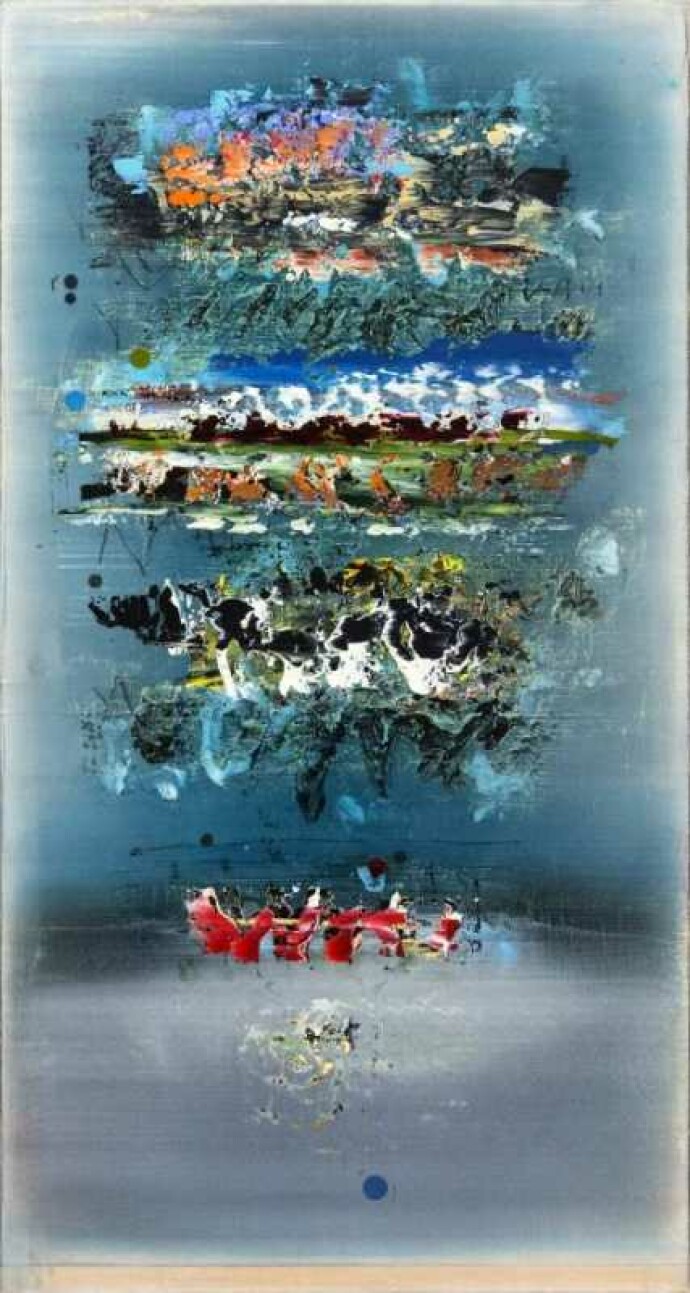 Alice Teichert, RCA, was born in Paris, France, in 1959.