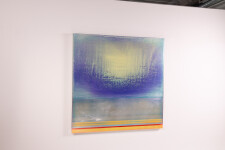 This large-scale light-filled acrylic abstract painting is by Alice Teichert. Image 17