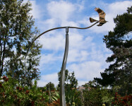 The majesty of an eagle as it soars through the air is captured in this stunning contemporary sculpture by Amos Robinson. Image 5