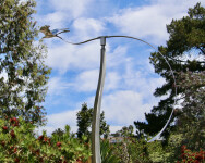 The majesty of an eagle as it soars through the air is captured in this stunning contemporary sculpture by Amos Robinson. Image 4