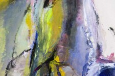 Andrew Lui was inspired by both the vivid colours and the dynamic form of the Impressionists.In this abstract painting, large brushstrokes i… Image 3