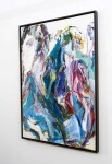 Existing in an amorphous space between abstraction and figuration, abstract artist Andrew Lui paints with the fluidity of eastern calligraph… Image 3