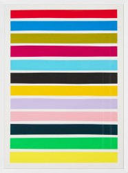 12 Multicoloured Lines No.4