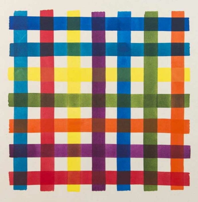 Multicolor Test Grid