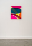 The distinctive minimalist colourful paintings of Aron Hill are inspired by the modernist art movement. Image 2