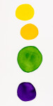 The minimalist colourful ink drawings of Aron Hill are inspired by the modernist art movement. Image 7