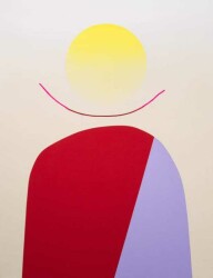 Calgary artist Aron Hill has created a series of new abstract compositions that focus on the sun as a central theme.