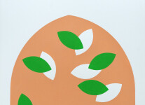 Calgary’s Aron Hill often uses architectural elements in their colourful, dynamic work. Image 6