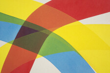 Aron Hill enjoys playing with bold colour and simple form. Image 2