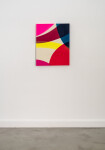 The distinctive minimalist colourful paintings of Aron Hill are inspired by the modernist art movement. Image 2