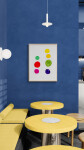 The minimalist colourful ink drawings of Aron Hill are inspired by the modernist art movement. Image 15