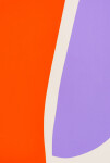 Large Orange and Lavender Image 6