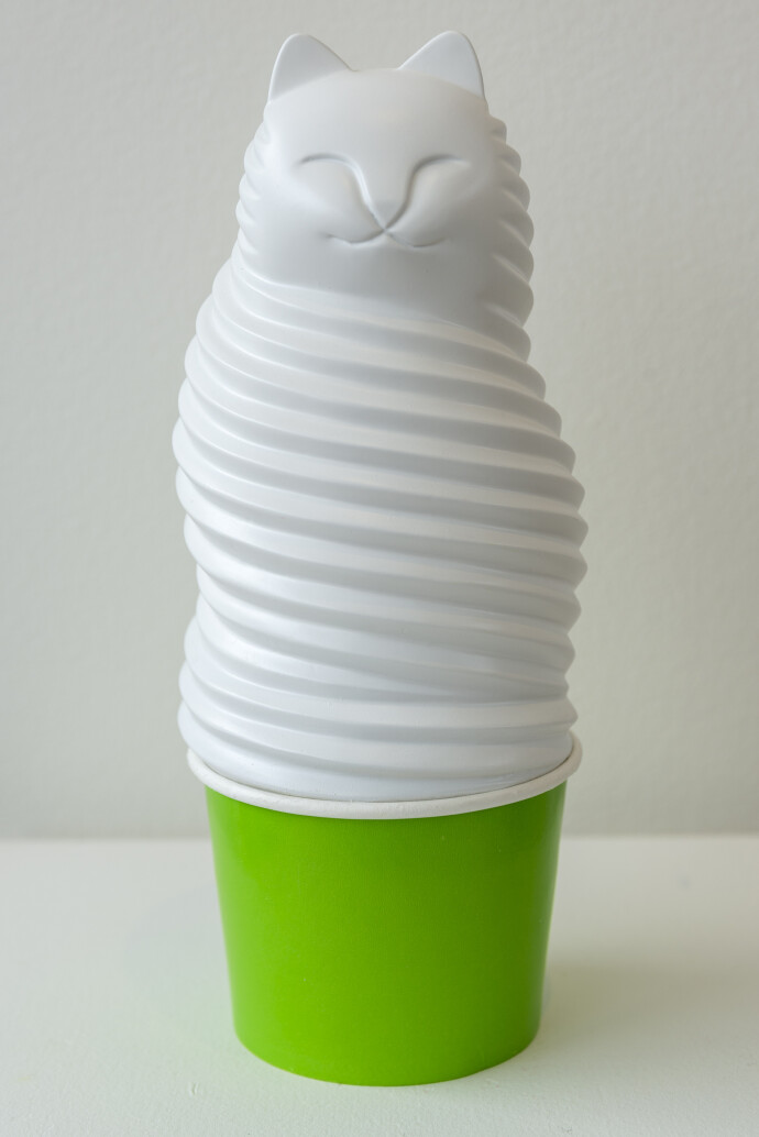 My Sweet Cat Vanilla with Lime Green 4/500